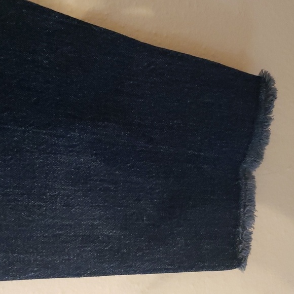 Levi's Wedgie Straight High Rise Crop Raw Hem - Picture 8 of 8